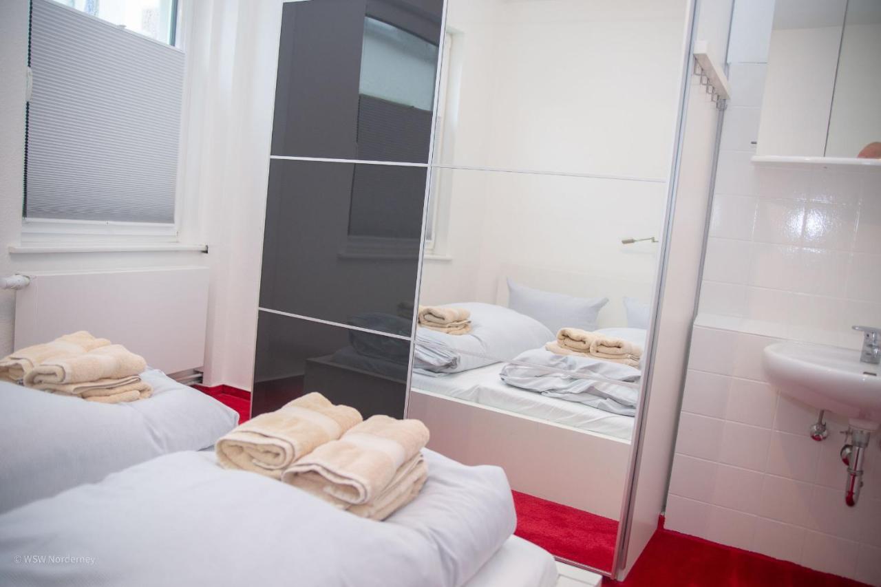 Westwind Im Haus Portscher Norderney Esterno foto